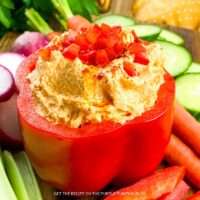Roasted Red Pepper Hummus Recipe