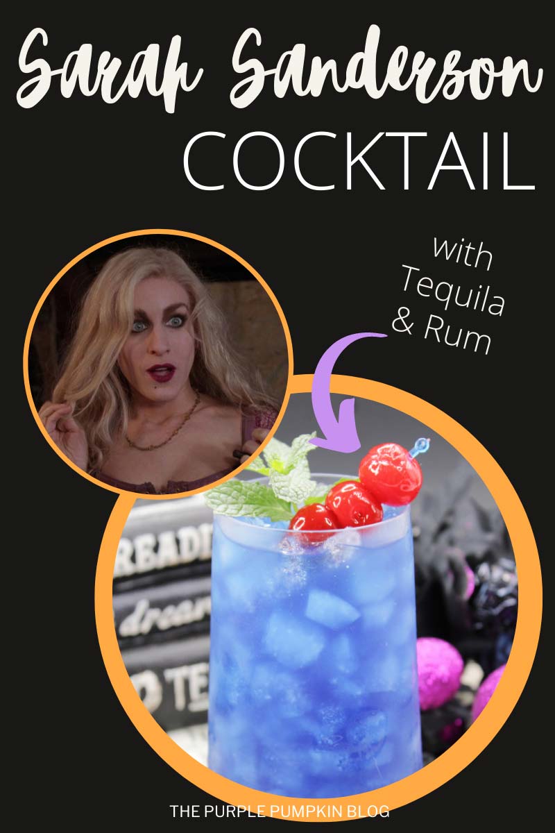 Sarah Sanderson Cocktail with Tequila & Rum