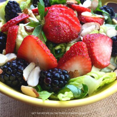 Savory Mixed Berry Salad Recipe