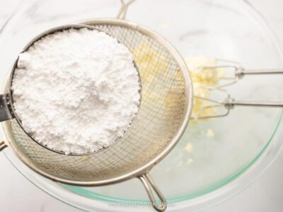 Sifting Powdered Sugar
