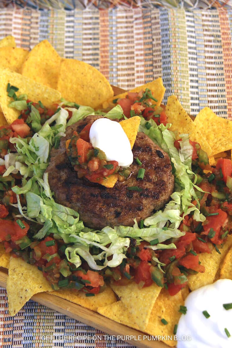 Southwestern Ranchero Burger Platter