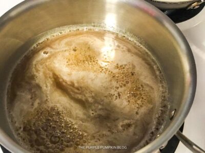 Sugar & Butter in Pan