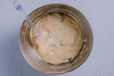 Blueberry Lemon Muffin Butter in Bowl