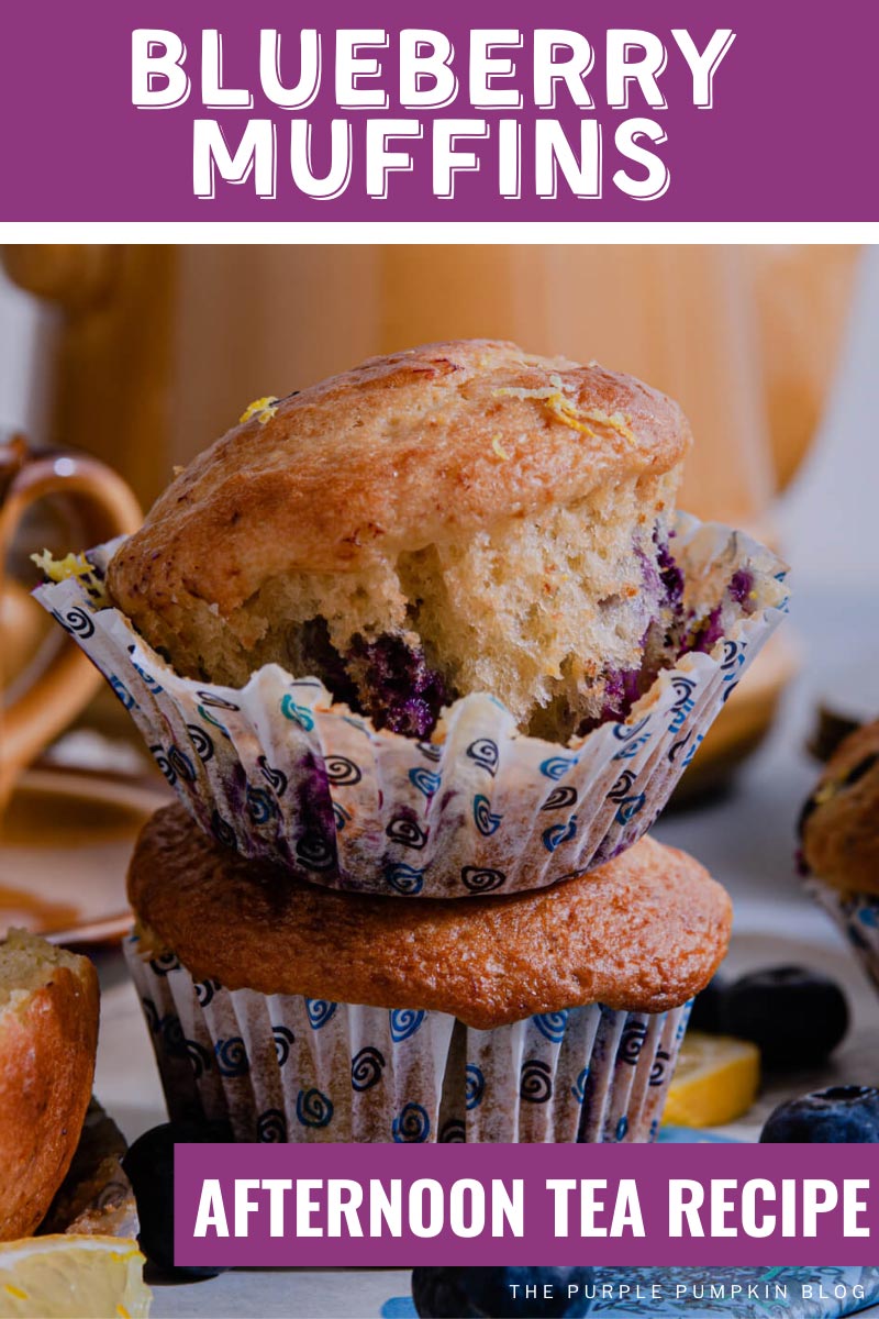 Blueberry Muffins - Afternoon Tea Recipe