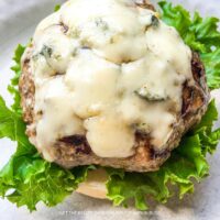 Burgers with Blue Cheese Recipe