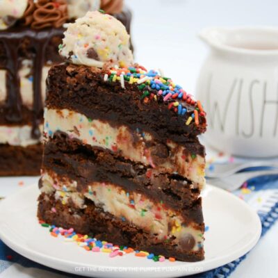 Chocolate Chip Fudge Brownie Cake Recipe