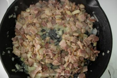 Cooked Onion & Bacon