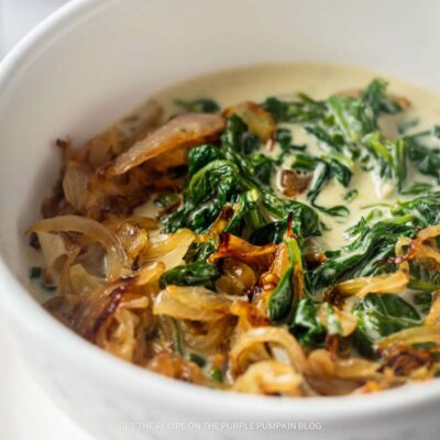 Creamed Spinach with Caramelized Onions Recipe