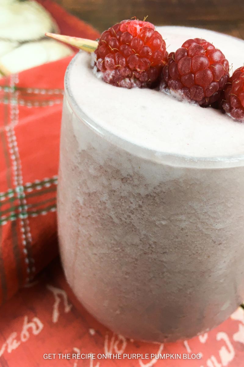 Creamy Raspberry Vanilla Protein Smoothies