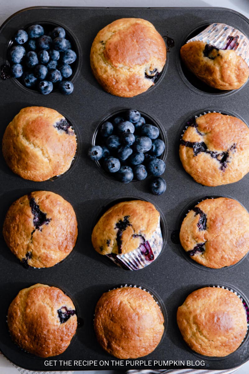 How To Make Blueberry Lemon Muffins for Afternoon Tea