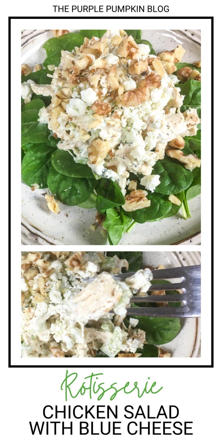 How To Make Rotisserie Chicken Salad with Blue Cheese