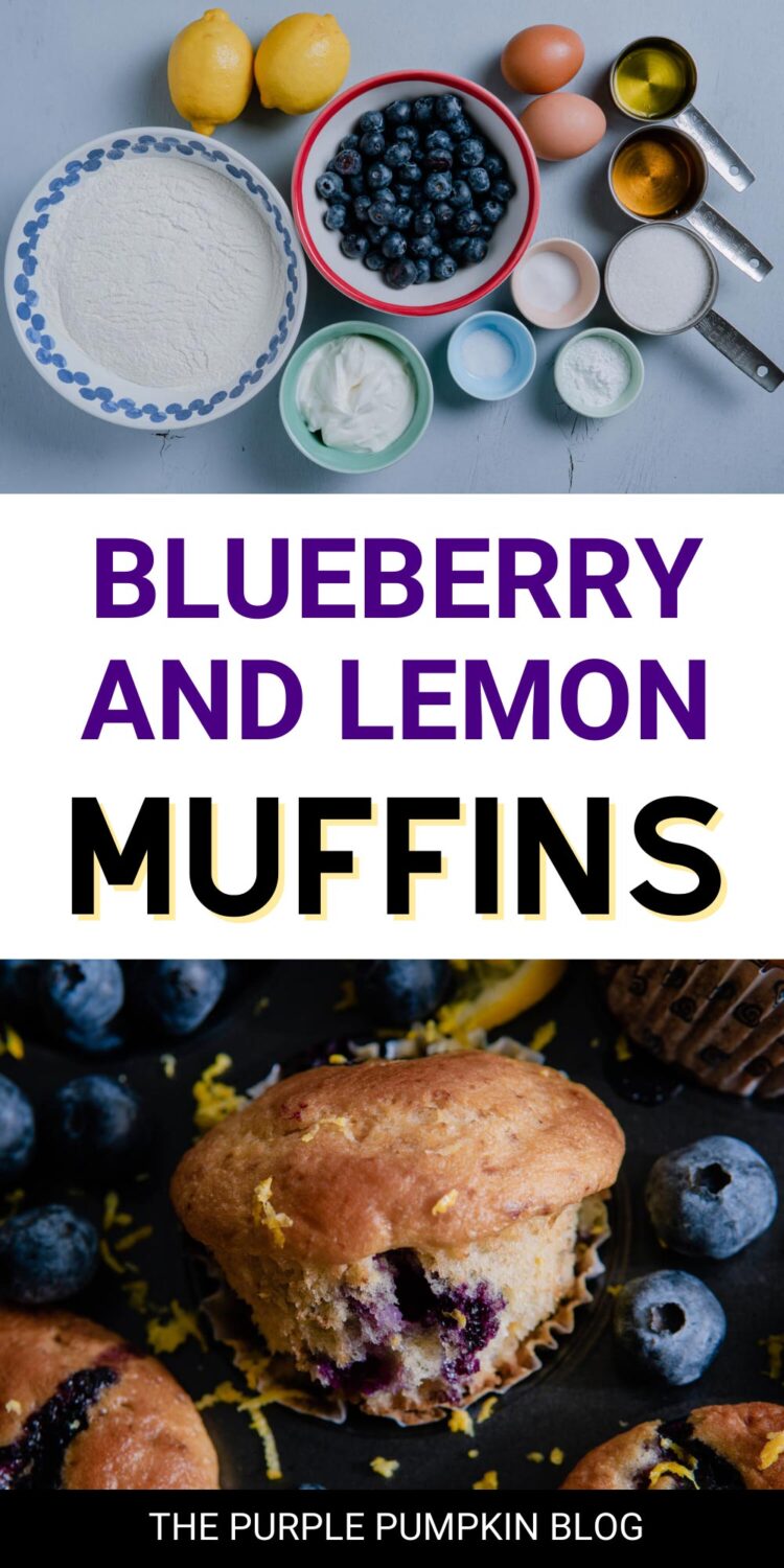How to Make Blueberry Lemon Muffins