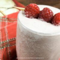 Raspberry Vanilla Protein Smoothies Recipe