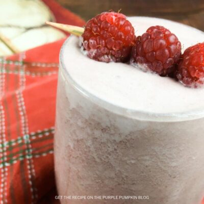 Raspberry Vanilla Protein Smoothies Recipe