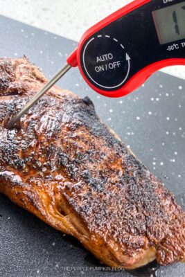 Reading Temperature of Steak