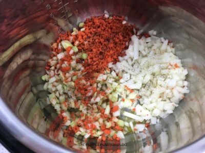 Seasoned Vegetables in Instant Pot