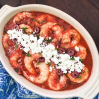 Shrimp Saganaki Recipe