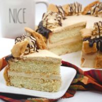 Coffee Crunch Layer Cake Recipe