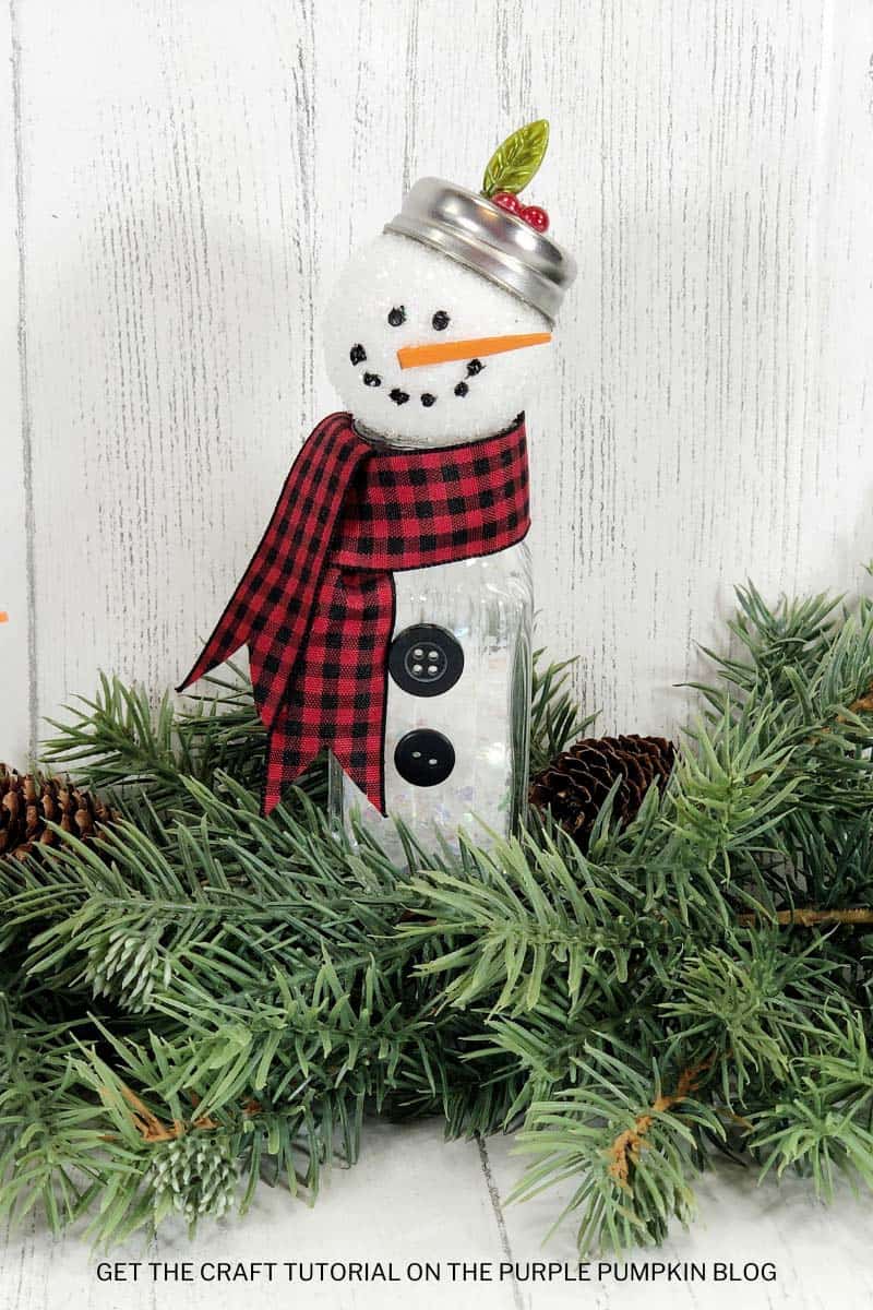 Fun Salt Shaker Snowman Craft for Winter