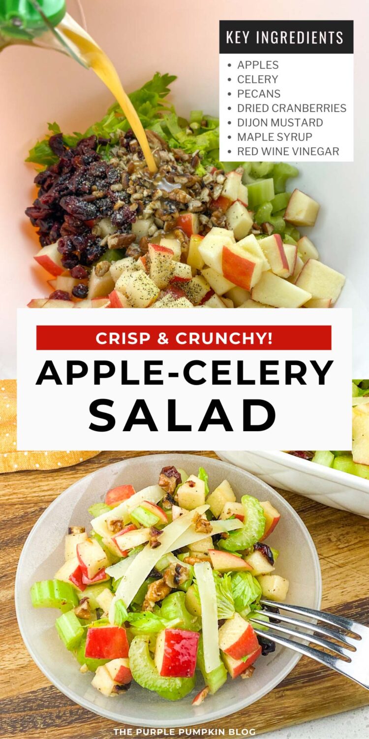 Ingredients for Apple-Celery Salad