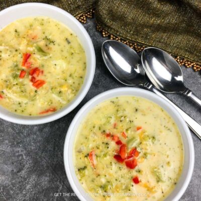 Instant Pot Broccoli Cheese Soup Recipe