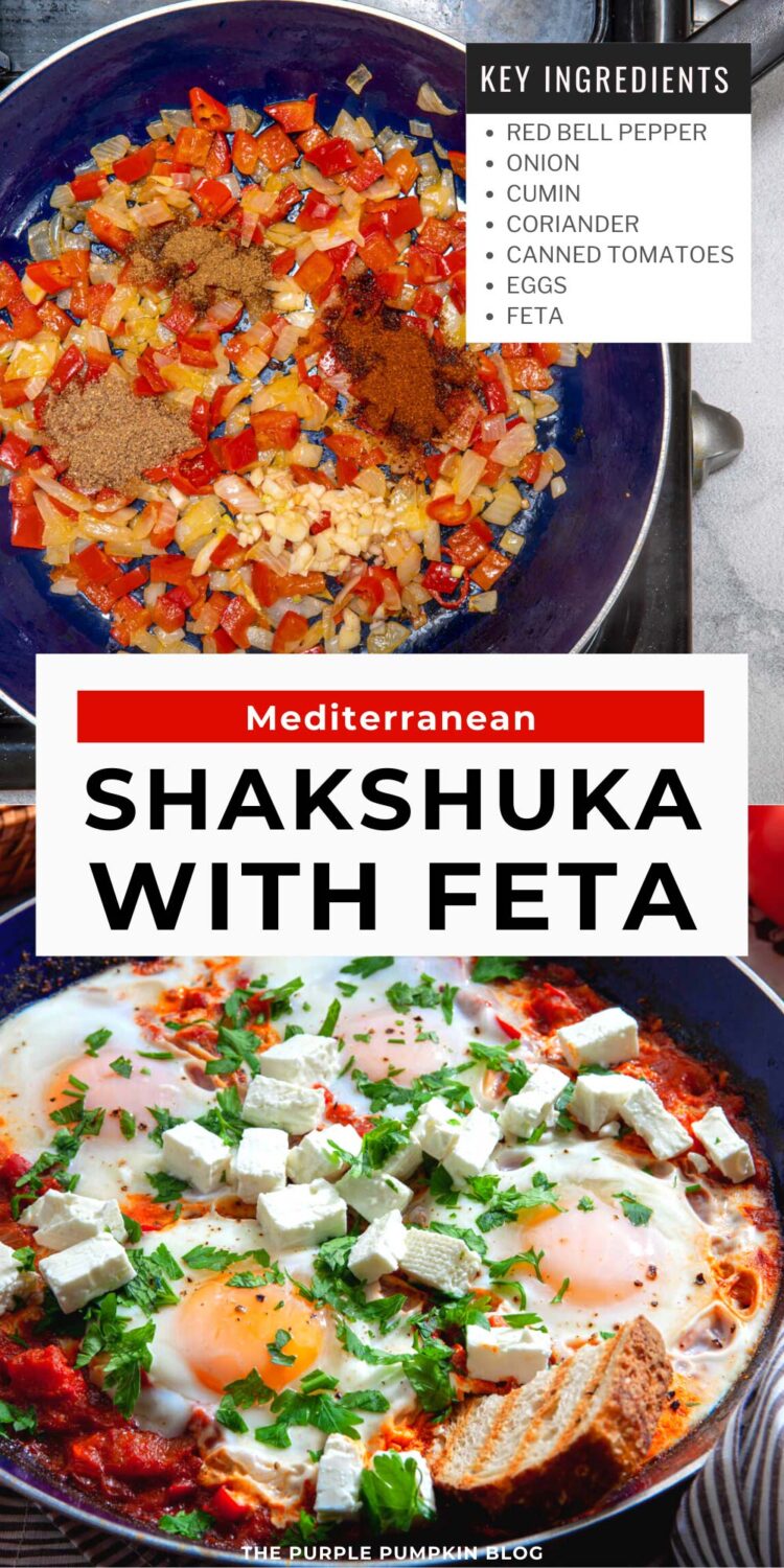 Key Ingredients for Shakshuka with Feta