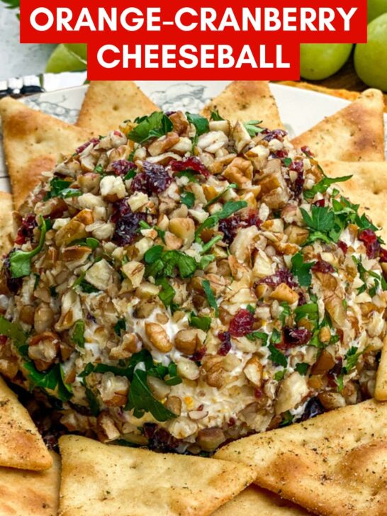Orange-Cranberry-Cheeseball