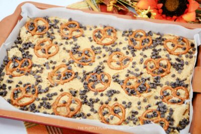 Pretzels & Chocolate Chips Added