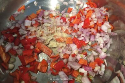 Sautéing Ingredients