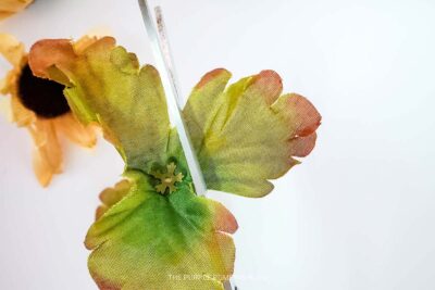 Step 13 - Cut Leaves