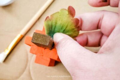 Step 15 - Attach Leaf