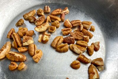 Toasting Pecans in Pan