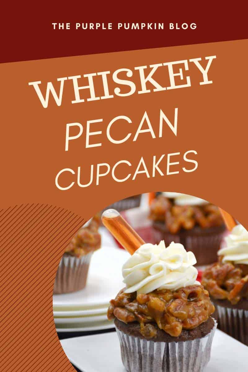 Whiskey Pecan Cupcakes