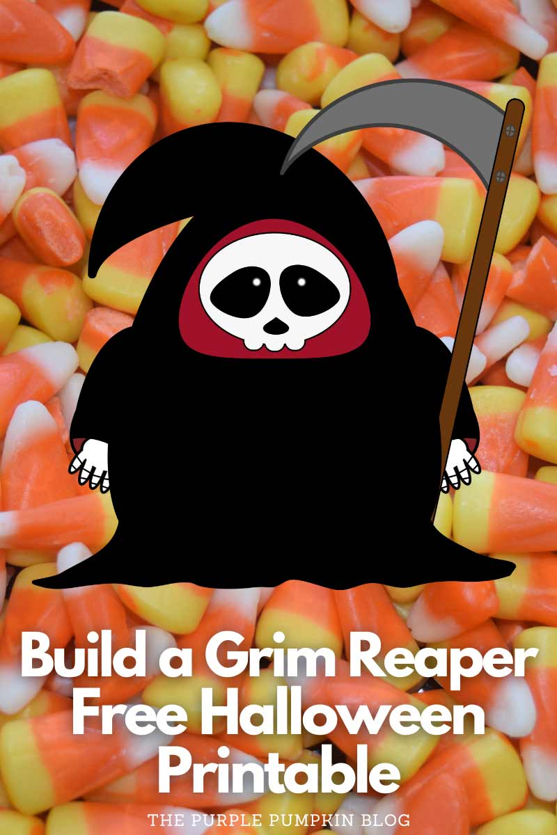 Build a Grim Reaper Free Halloween Printable