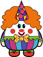 Free Printable Build A Clown Template (Halloween Paper Craft)