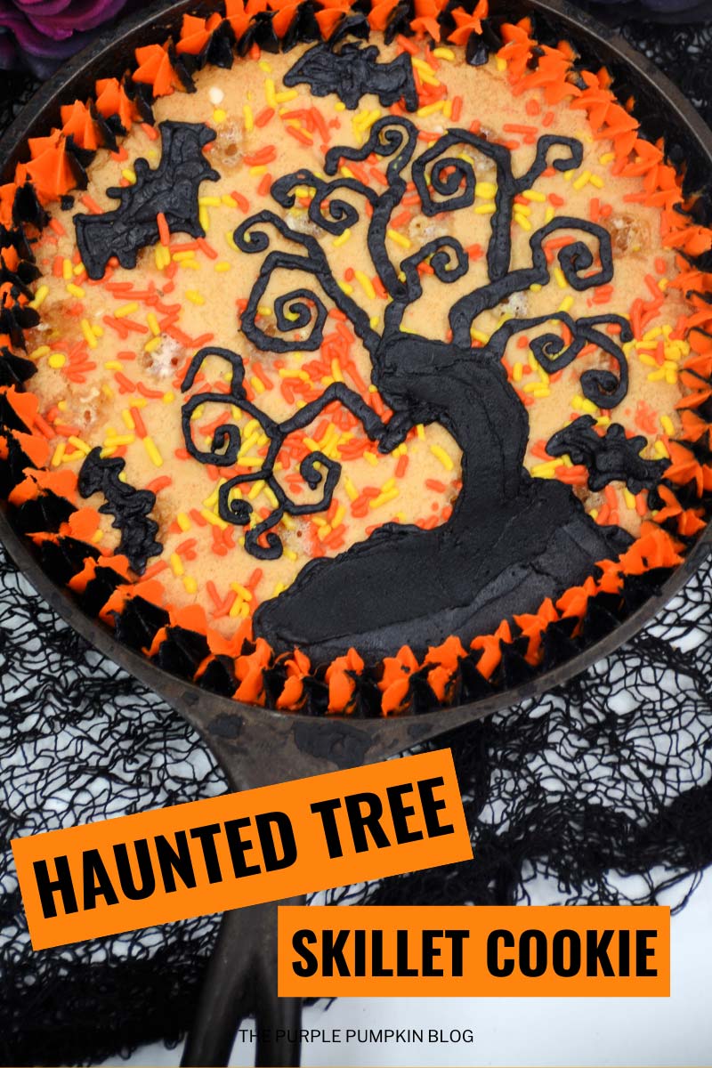 Haunted Tree Skillet Cookies