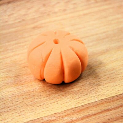 Hole for Pumpkin Stem