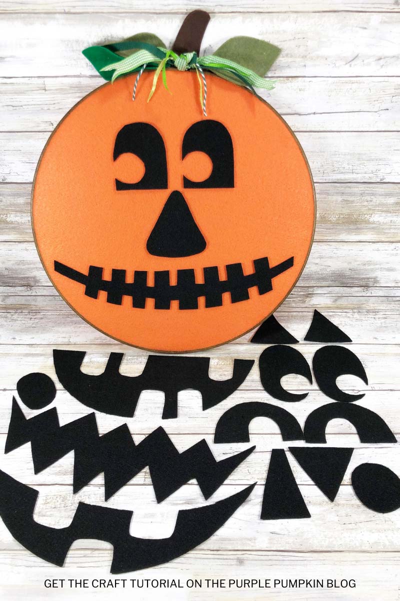 Jack o' Lantern Halloween Pumpkin Craft Idea