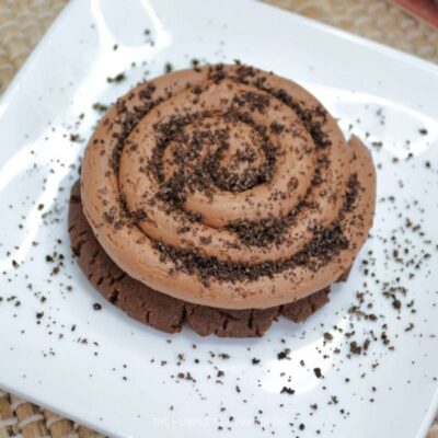 Oreo Cookie 'Dirt' on Cookie