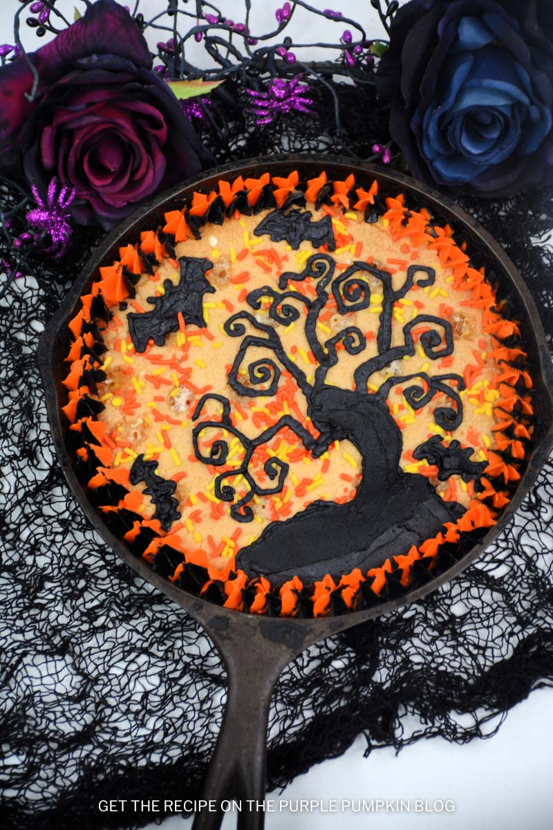 Recipe Idea for A Halloween Skillet Cookie
