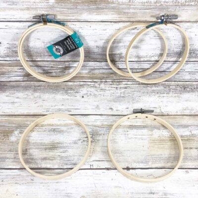 Separating Embroidery Hoops