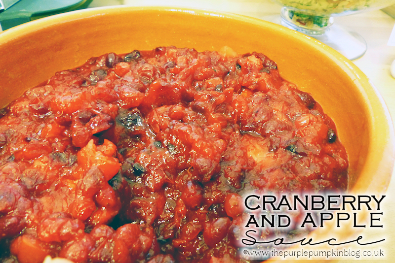 Cranberry & Apple Sauce