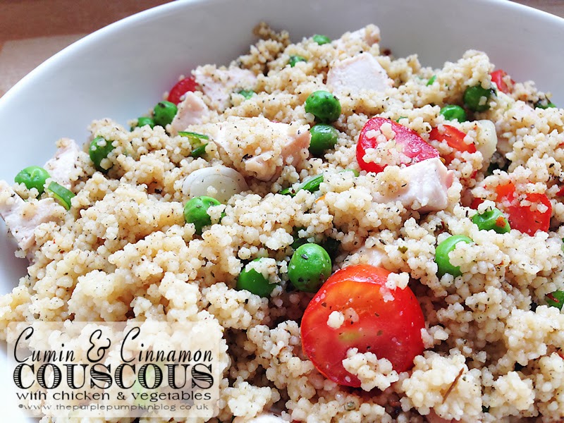 Cumin & Cinnamon Couscous with Chicken & Vegetables