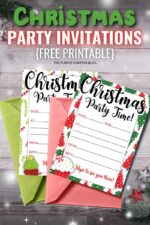 Free Printable Christmas Party Invitations