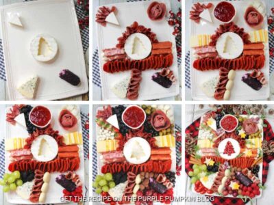 Setting Up A Christmas Charcuterie Board Step-By-Step