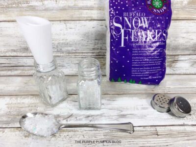 Adding Glitter Flakes to Shakers