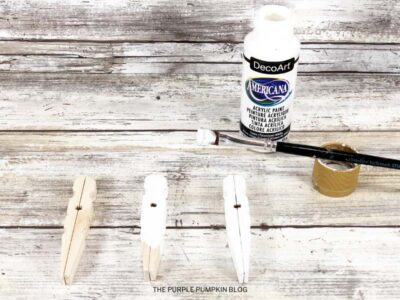 Painting Clothespins
