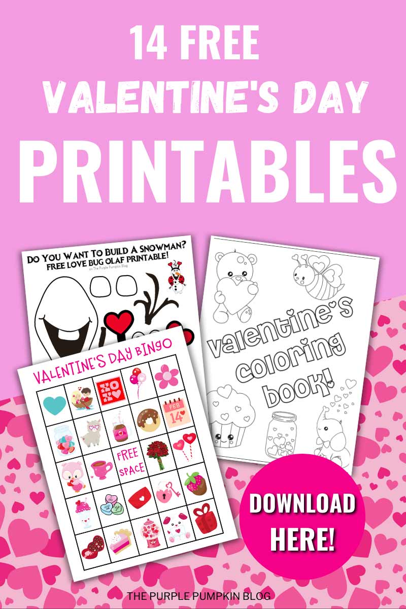 14 Free Valentine's Day Printables