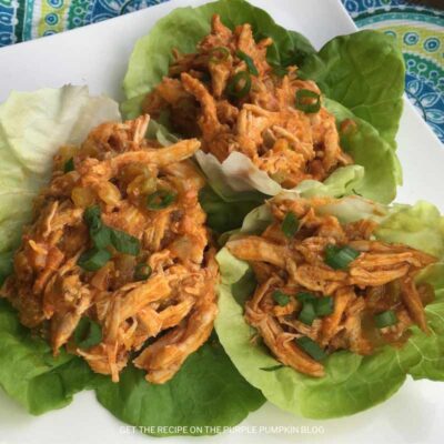 Buffalo Chicken Lettuce Wraps Recipe