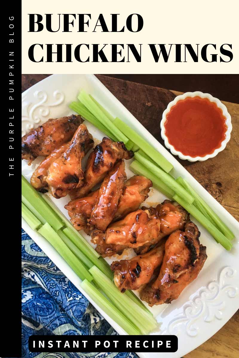Buffalo Chicken Wings Instant Pot Recipe